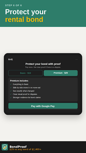 BondProof evidence organisation